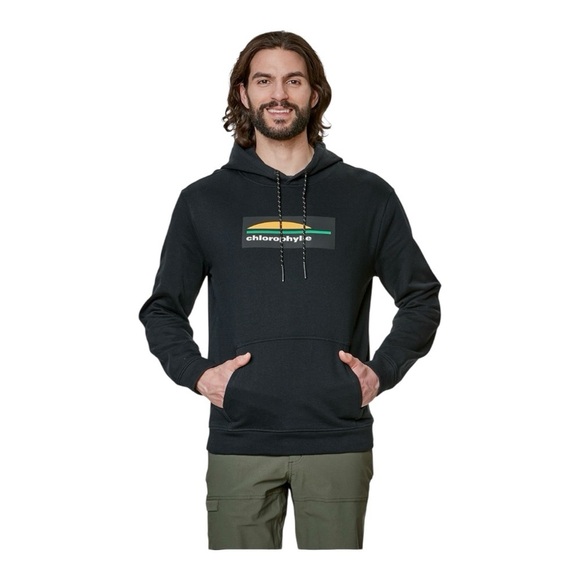 Chlorophylle Black Hoodie for Men - Picture 1 of 6